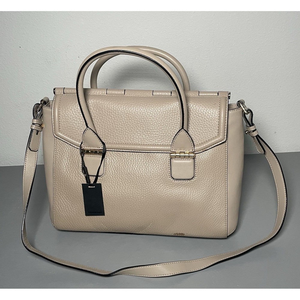 Women's Mackage Arizona Sand Pebbled Leather Top Handle Bag‎